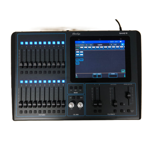 ChamSys - ChamSys QuickQ 10 DMX Lighting Console Touchscreen (Used) - QuickQ 10