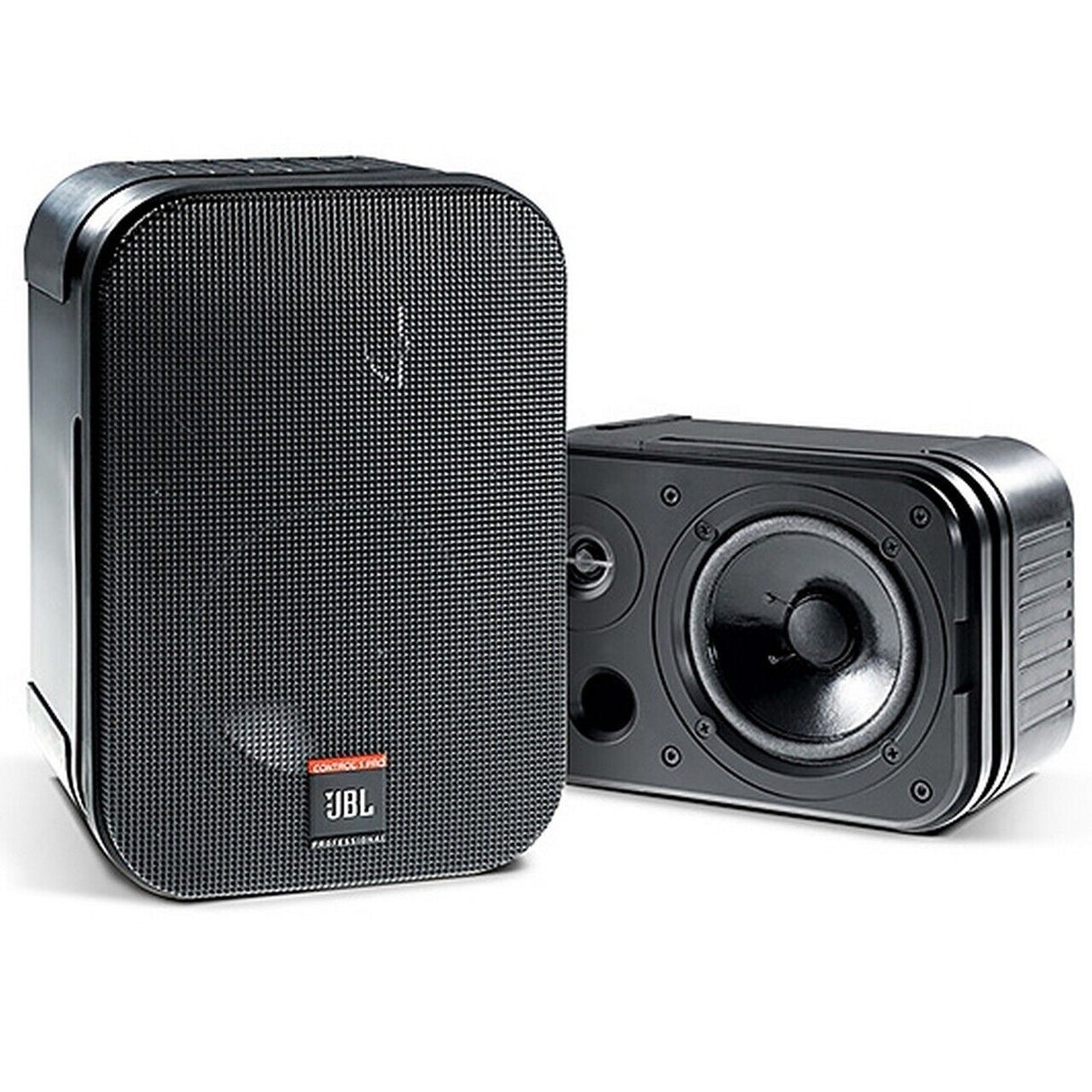 JBL Control 1 PRO Two-Way Compact Loudspeaker, Pair, Black