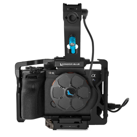 Kondor Blue Sony A7SIII Cage with Start-Stop Trigger Top Handle for A7 Series Cameras Black