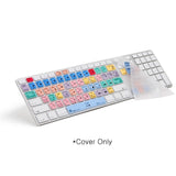 Logickeyboard Adobe Premiere Pro CS 6 Apple Aluminum Keyboard Skin Shortcut Silicone Keyboard Cover for Adobe Premiere