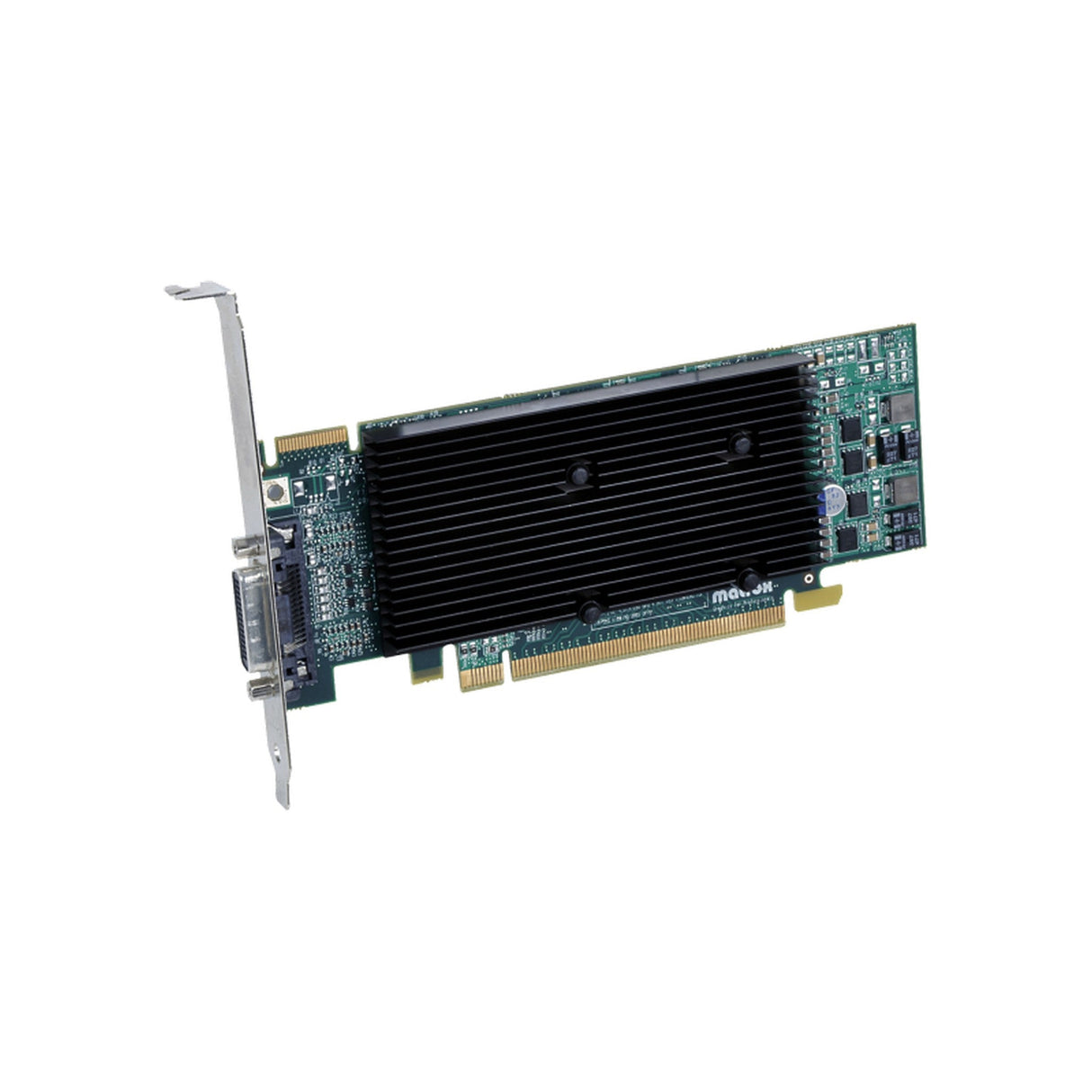 Matrox M9120-E512LPUF M9120 Plus LP PCIe x16 Low-Profile Dual Monitor Graphics Card