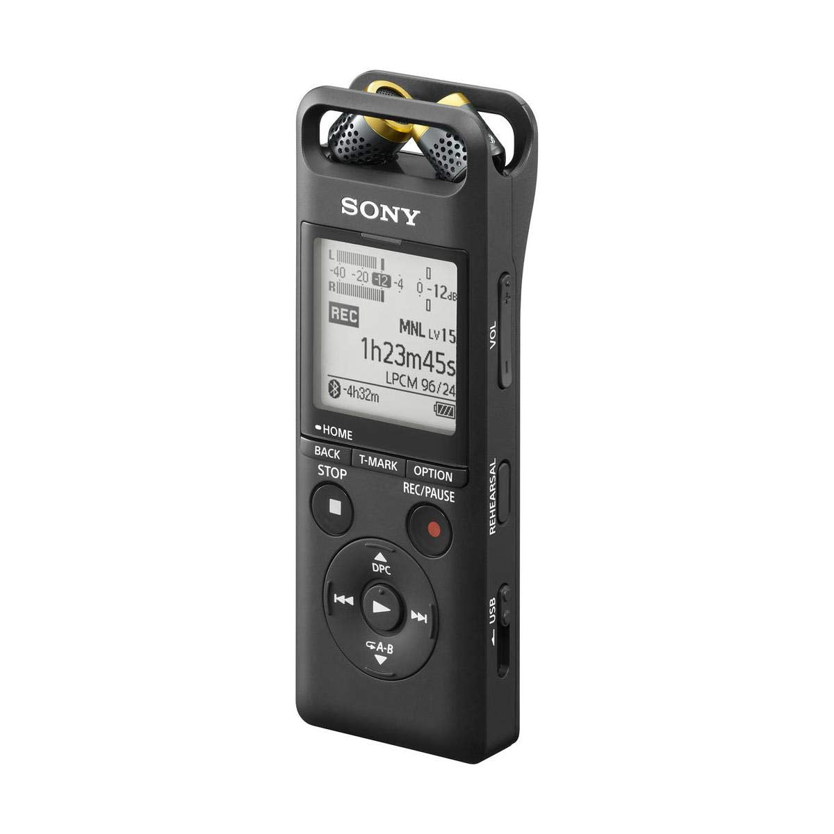 Sony PCM-A10 High-Resolution Digital Audio Recorder with 3-Way Adjustable Microphones