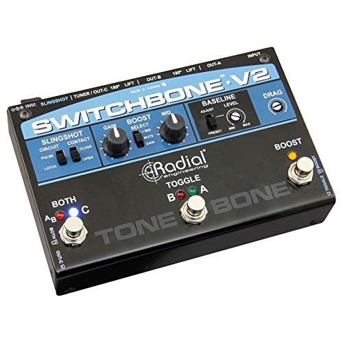 Radial ToneBone Switchbone-V2 ABY/C Guitar Amp Selector and Booster