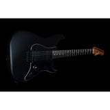 JET Guitars JS-400 MBK R Canadian Roasted Maple Neck Satin Black Electric Guitar