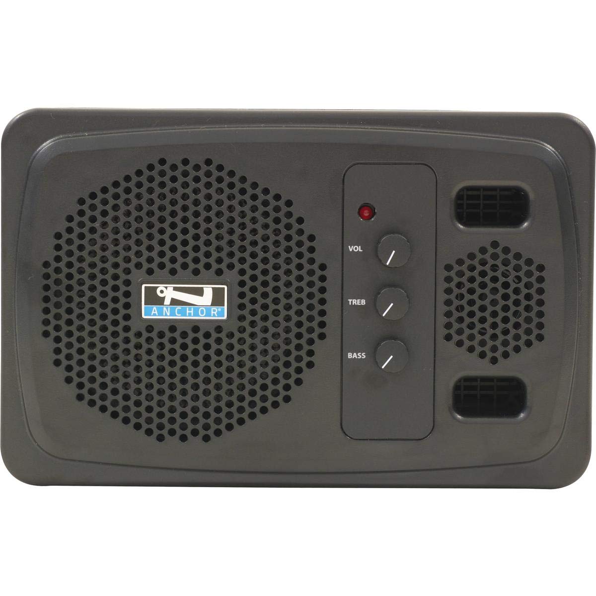 Anchor Audio AN-1000XU2+ Powered Speaker Monitor with Built-In Dual Wireless Microphone Receiver