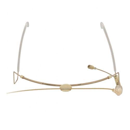 Sennheiser HSP 2-3 Headworn Omnidirectional Gooseneck Microphone, Beige