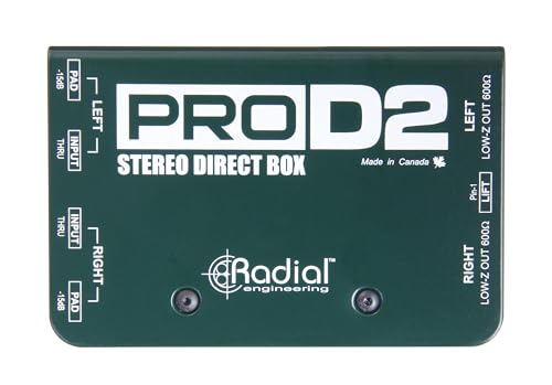 Radial PROD2 Two Channel Passive Direct Injection Box