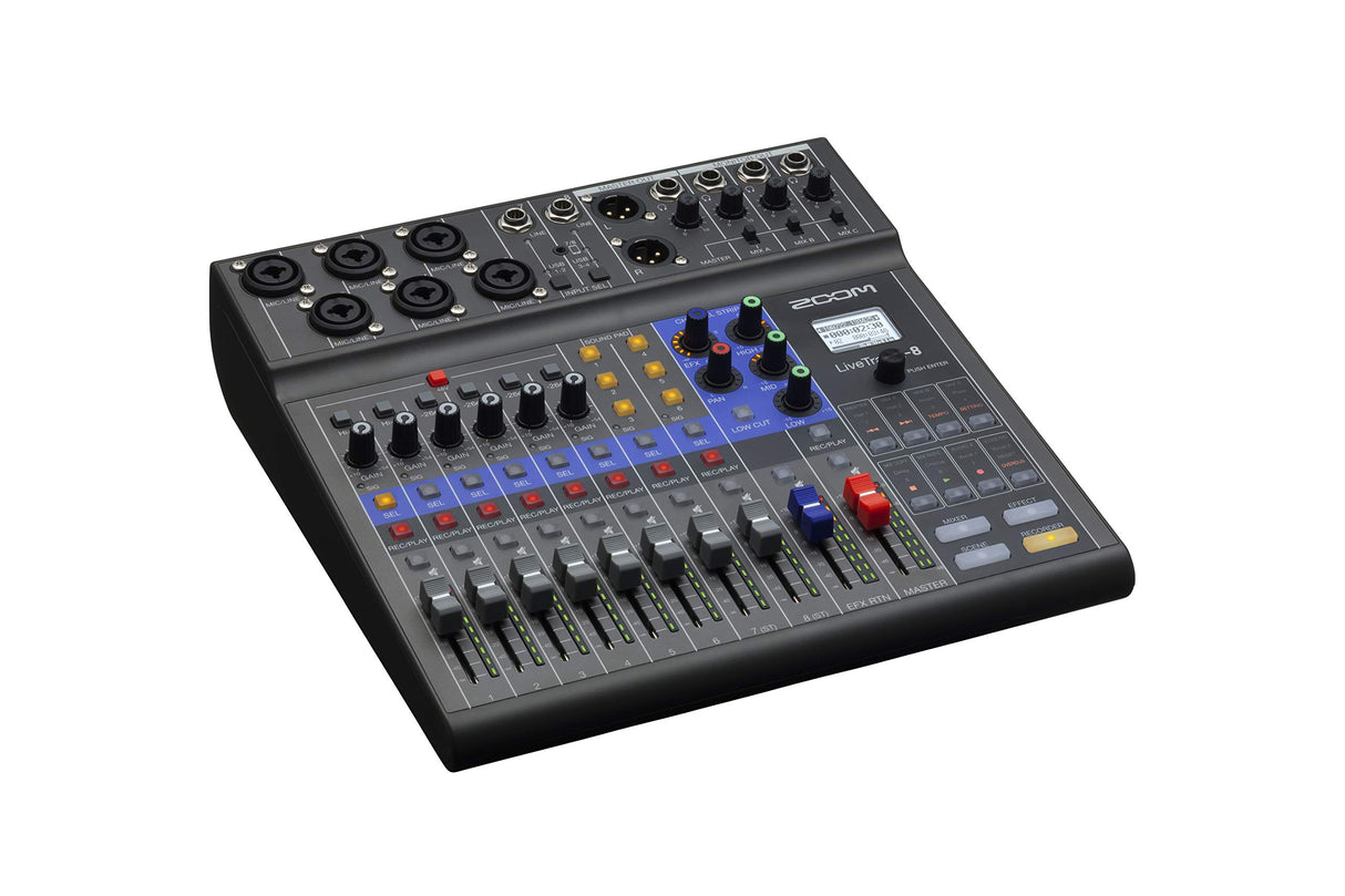 Zoom L-8 8-Channel Digital Mixer / Recorder for Podcasting