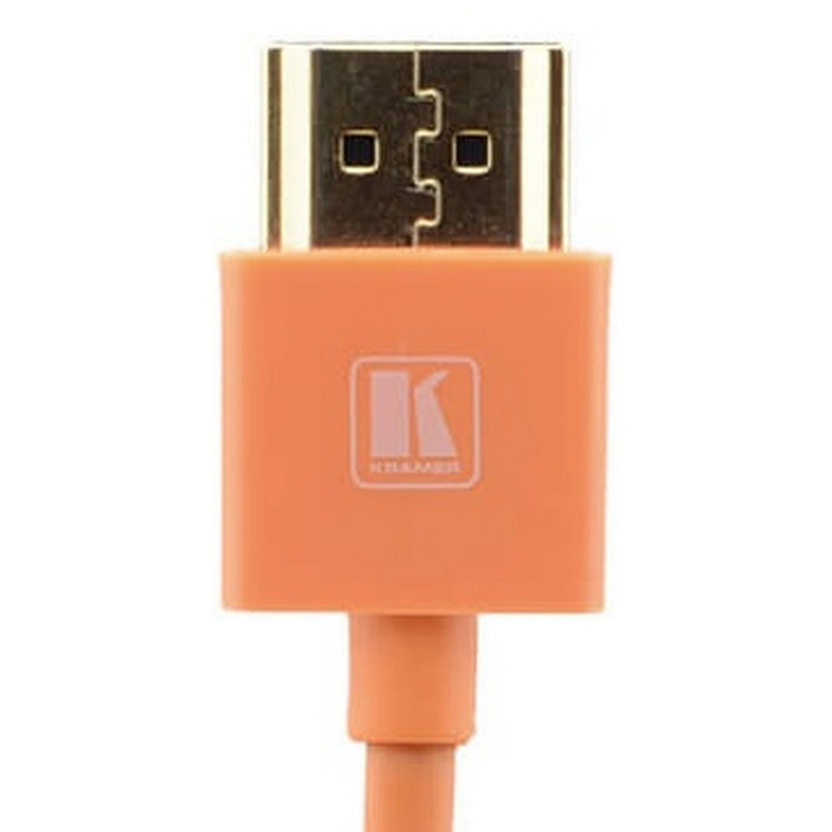 Kramer C-HM/HM/PICO/OR-3 3 Foot Ultra Slim High Speed HDMI Cable Orange