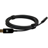 LYNN AV & Security TechLogix MOFO-USB321-03 MOFO USB 3.0/2.0/1.1 M to F Fiber Optic Cable 3-Meter