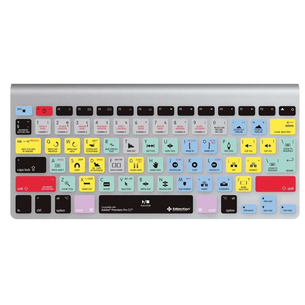 KB Covers Premiere Pro Keyboard Cover for Apple Ultra-Thin Keyboard with Num Pad