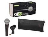 Shure SM58S Cardioid Dynamic On Off Switch Microphone