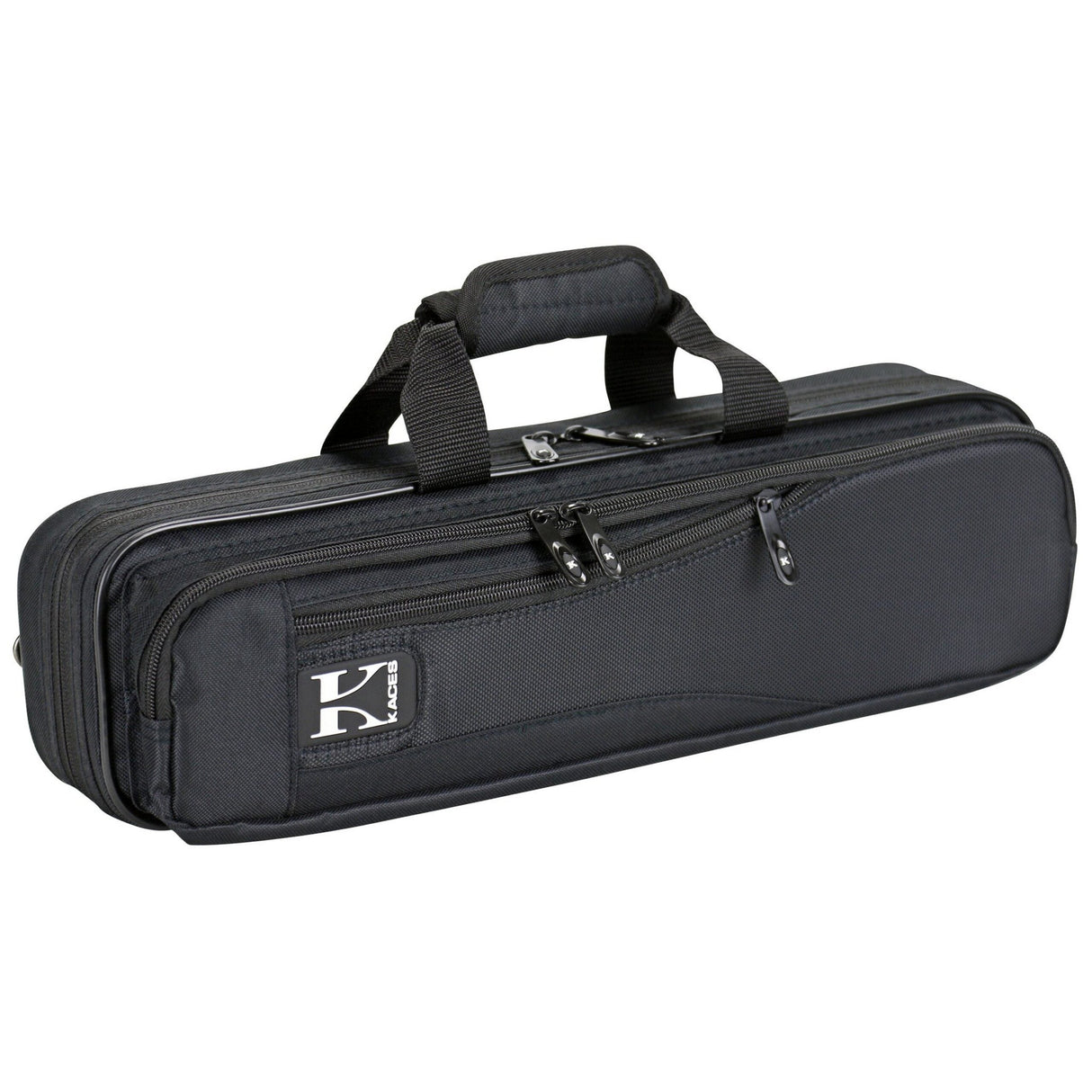 Kaces KBO-FLBK Lightweight Hardshell Flute Case, Black