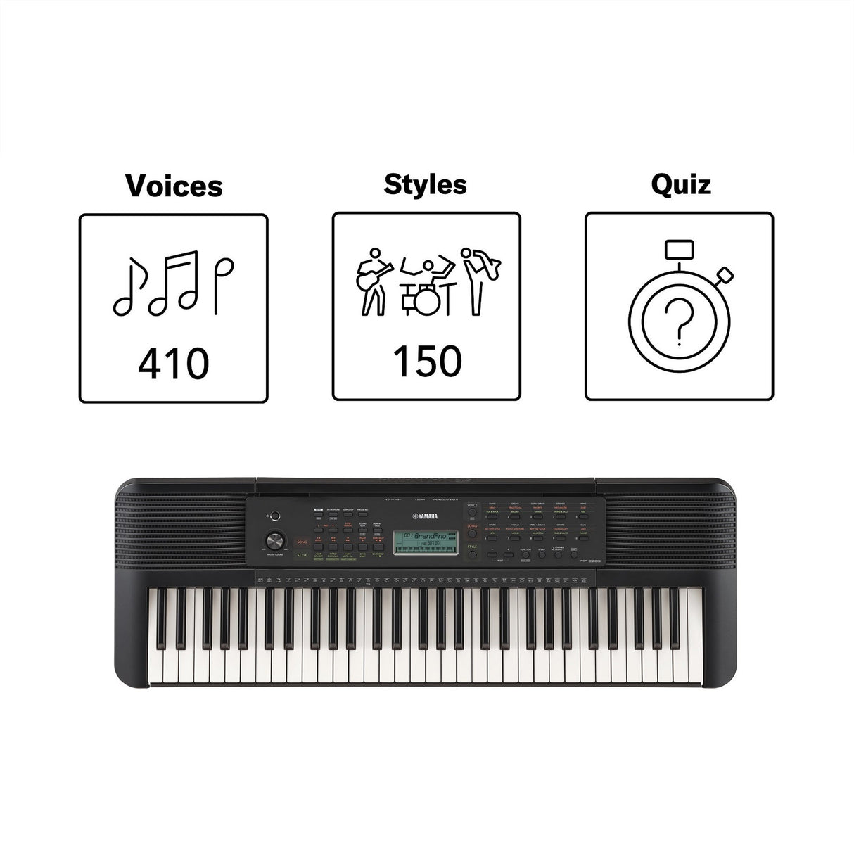 Yamaha PSR-E283 61-Key Entry-Level Portable Keyboard