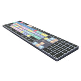 Logickeyboard Titan Wireless Backlit Shortcut Mac Keyboard for Adobe Premiere Pro CC