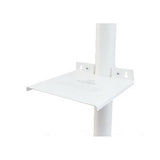 Nigel B Design NB-DMSS Dual Mounting Pole/Wall Platform Shelf Black
