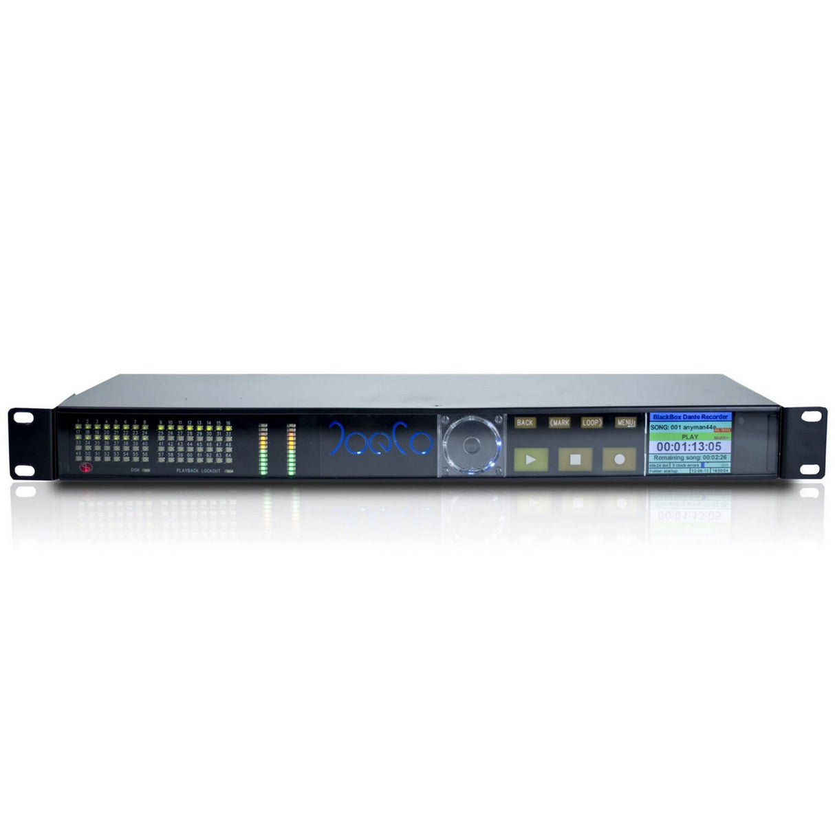 JoeCo BBR64-DANTE BlackBox Rackmount 64 Channel Recorder