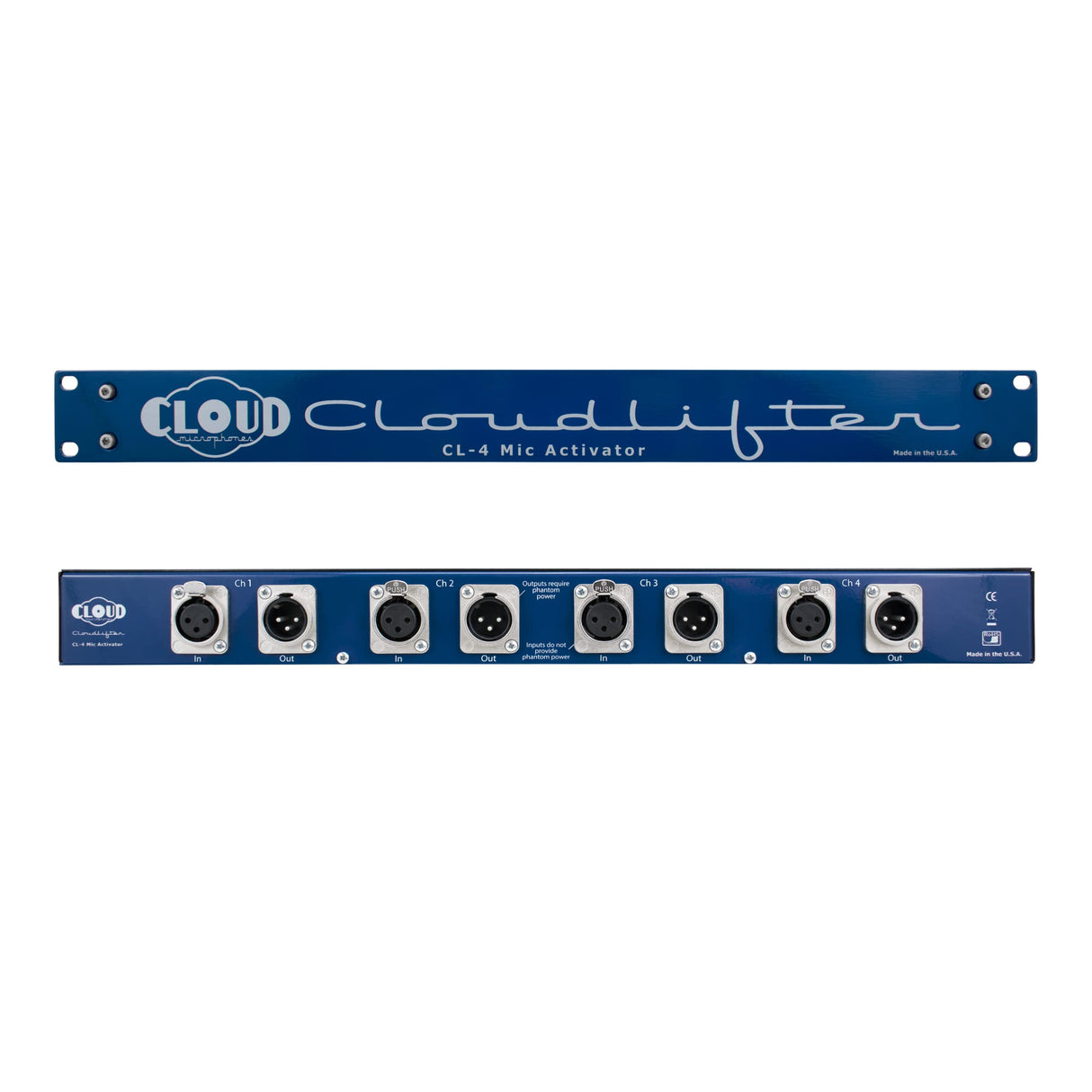 Cloud Microphones Cloudlifter CL-4 4-Channel Rack Unit