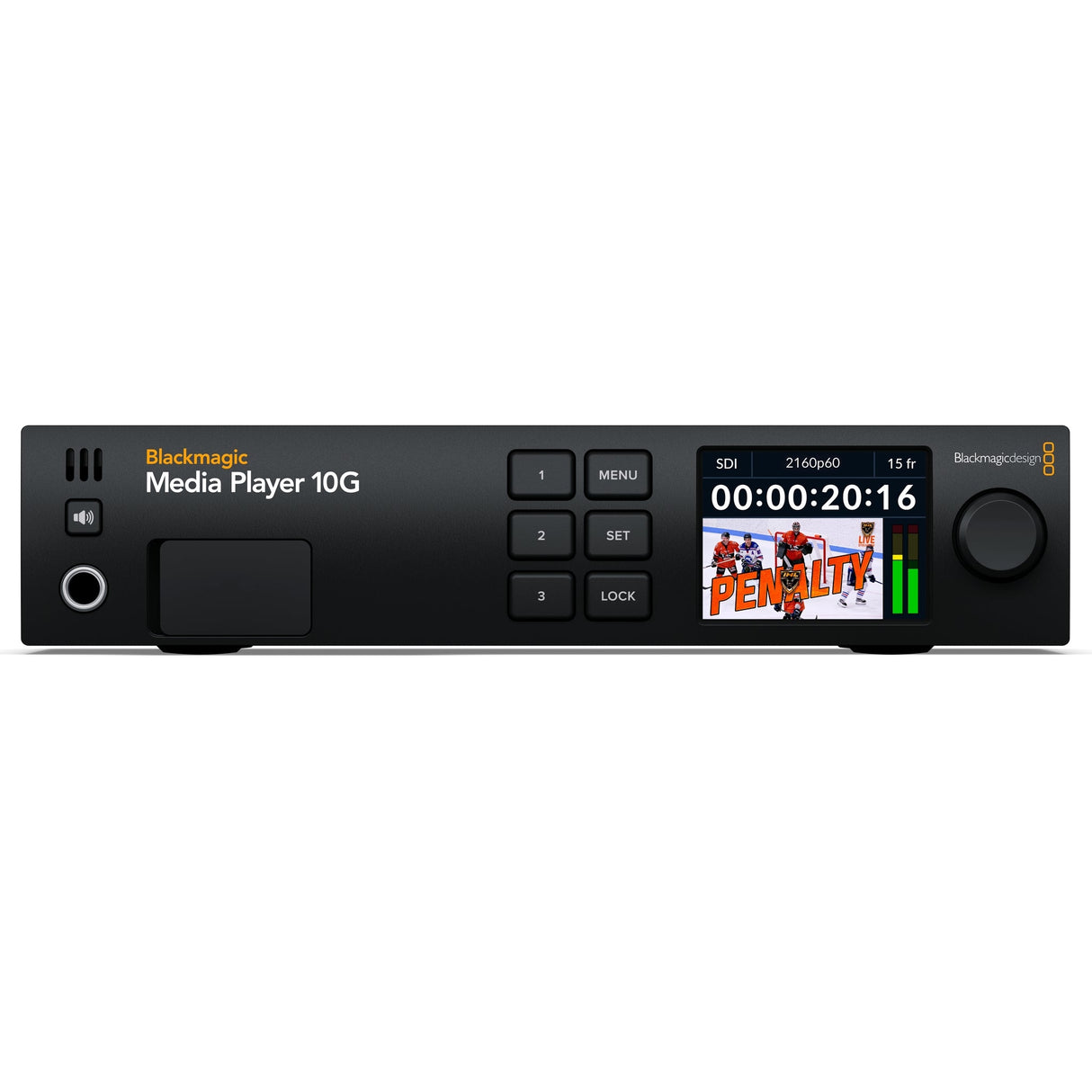 Blackmagic Design Media Player 10G Capture and Playback Solution