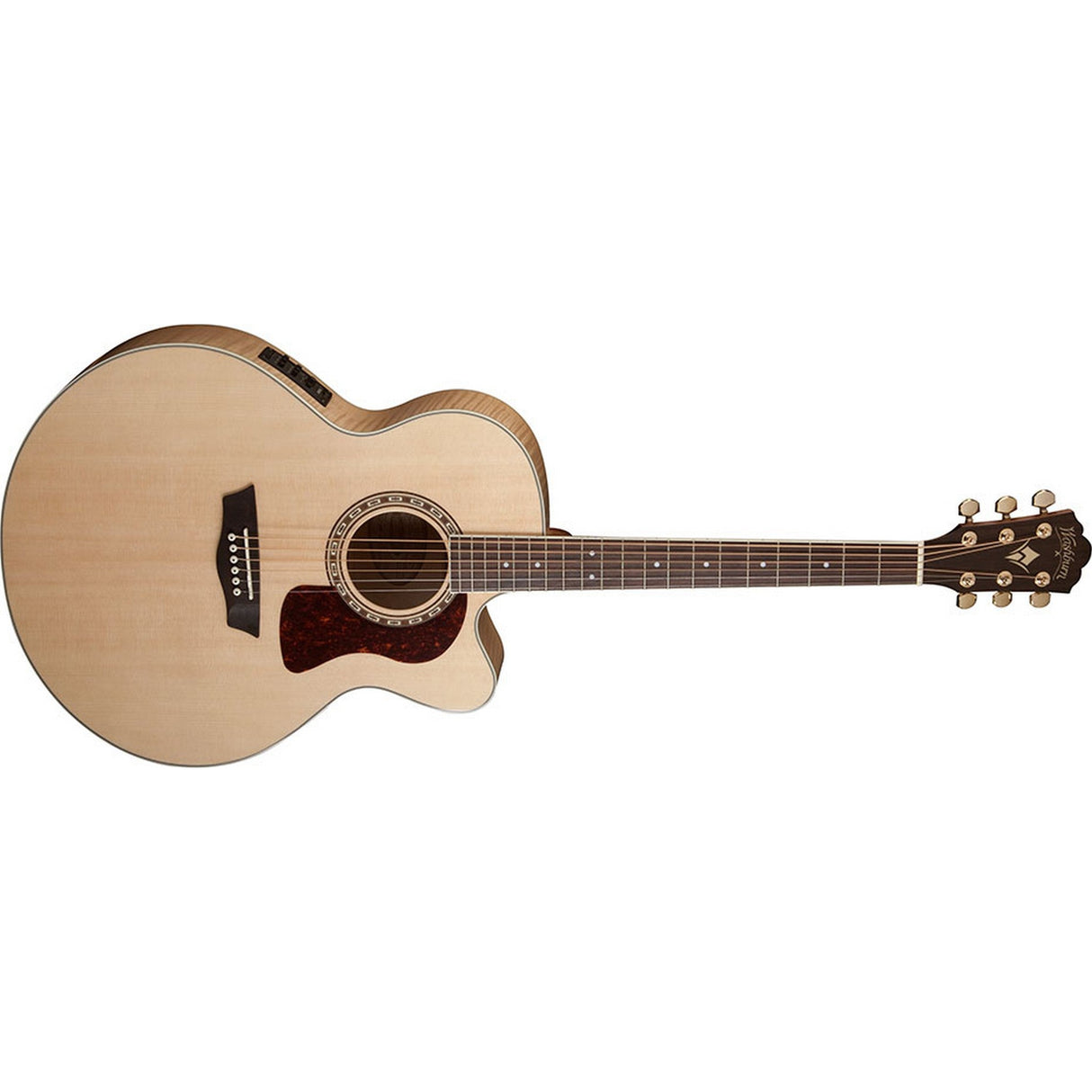 Washburn Heritage J40SCE 6-String Acoustic-Electric Guitar with Cutaway