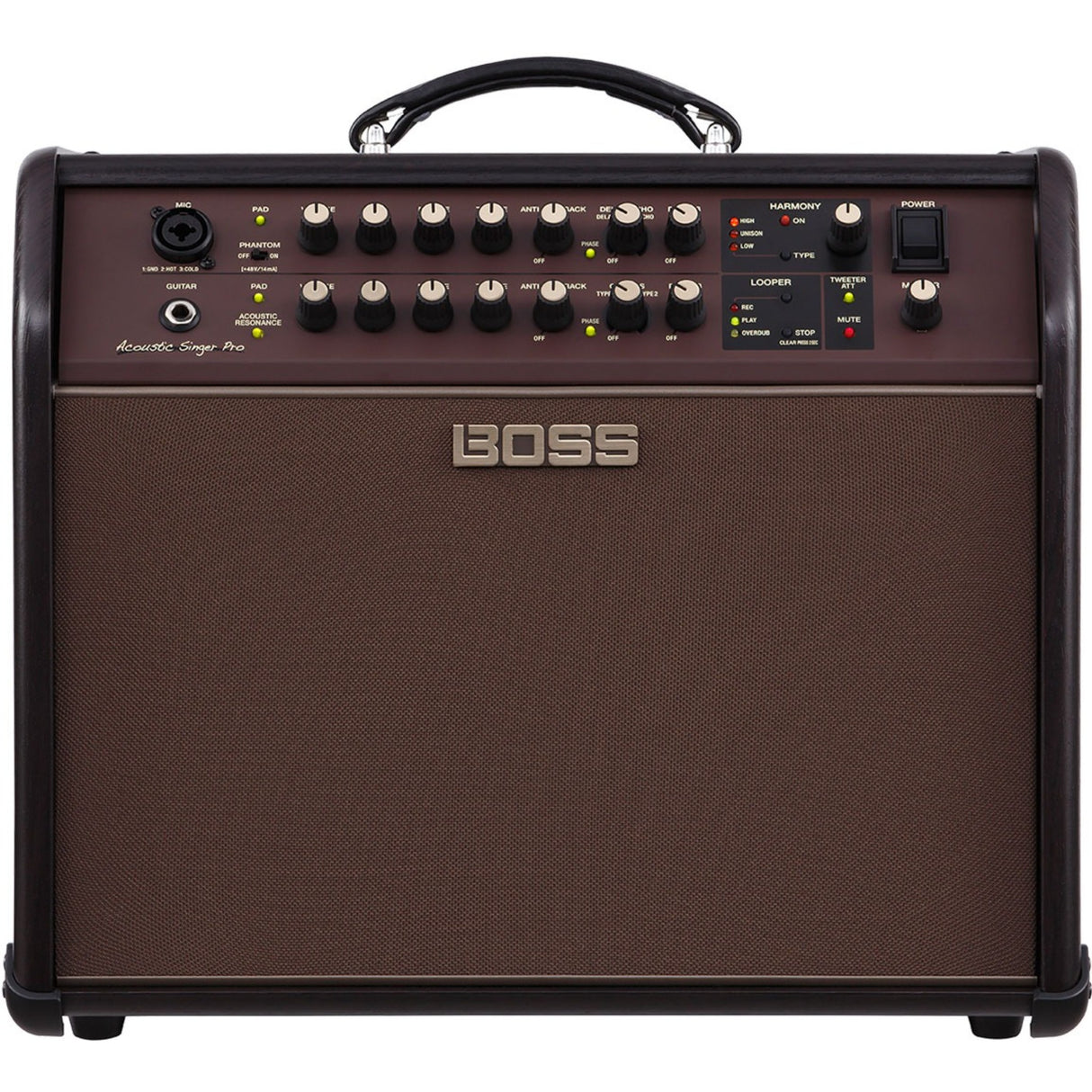 BOSS - BOSS Acoustic Singer Pro 120W Acoustic Guitar & Vocal Amplifier - ACS-PRO