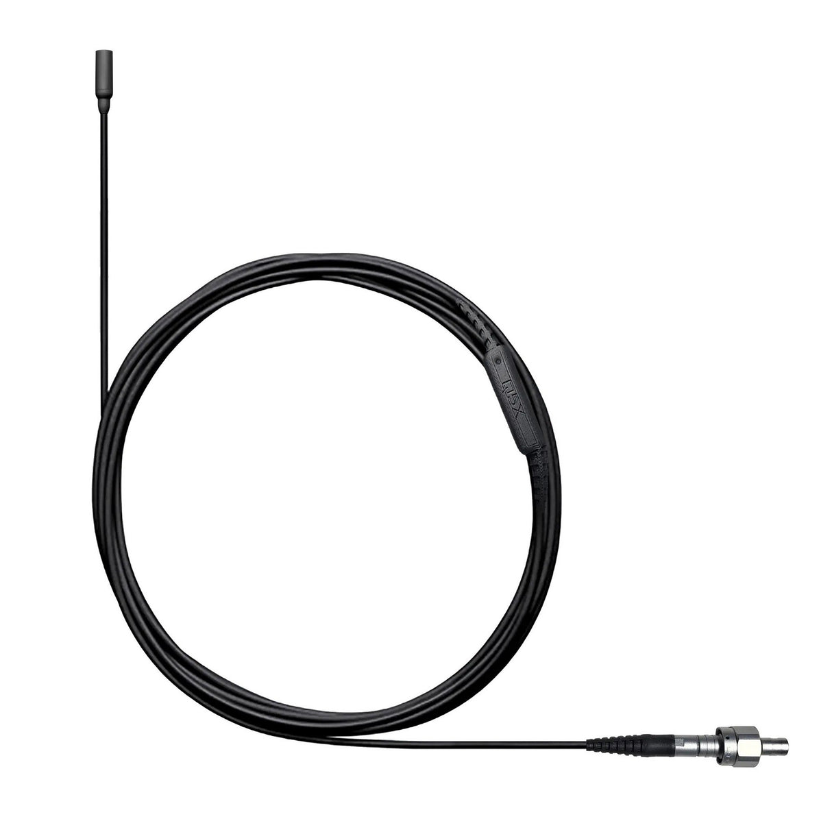 Shure TL48B/O6 TwinPlex Omnidirectional Subminiature Lavalier Microphone, Black, with LEMO Connector and Accessories