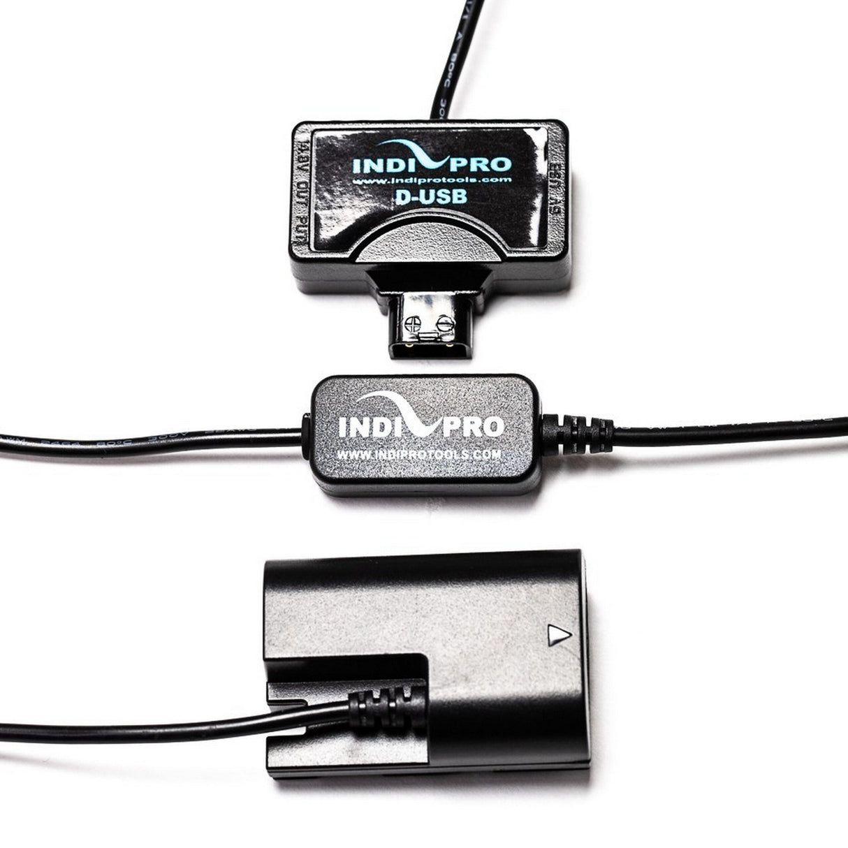 IndiPRO MINILP6 Tri-Tap with Canon LP-E6 Type Dummy Battery 30-Inch Regulated