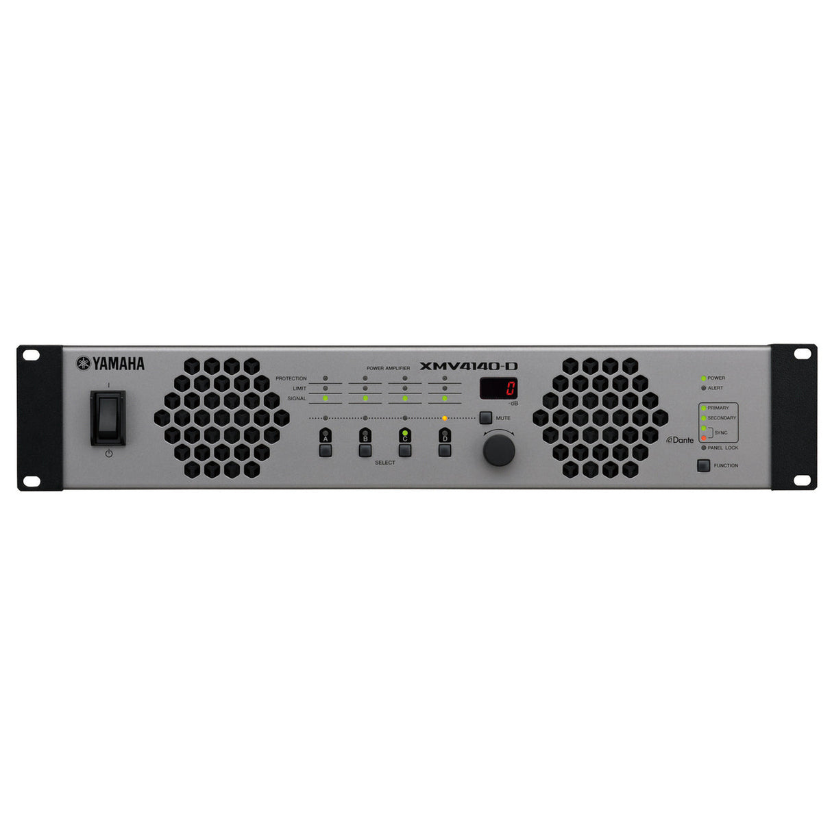 Yamaha XMV4140-D 4 Channel Dante Input Power Amplifier