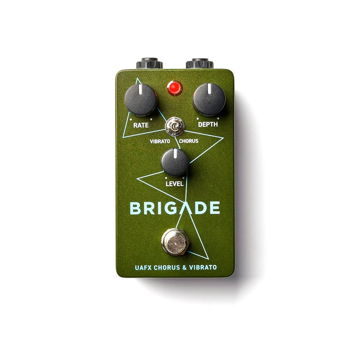 Universal Audio Compact Brigade Chorus and Vibrato Guitar Pedal