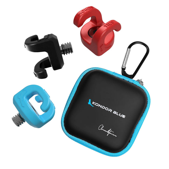 Kondor Blue KB-MTC Mondo Ties Cable Management Clips for Cameras Complete Collection