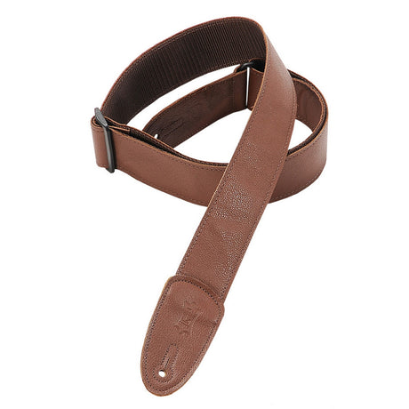 Levy’s Classic Leather Slide Guitar Strap Brown - accessories