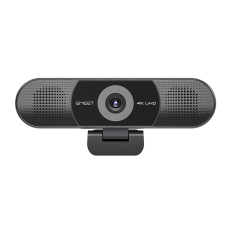 eMeet C980 Pro 4K 3-in-1 Webcam with Mics, Speakers & Privacy Cover Webcams - main view