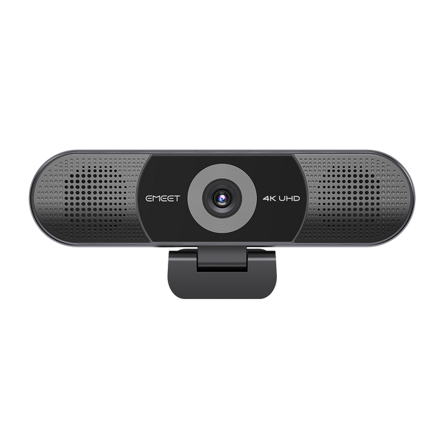 eMeet C980 Pro 4K 3-in-1 Webcam with Mics, Speakers & Privacy Cover Webcams - main view