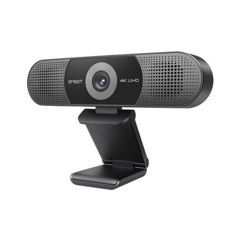 eMeet C980 Pro 4K 3-in-1 Webcam with Mics, Speakers & Privacy Cover Webcams - view 3