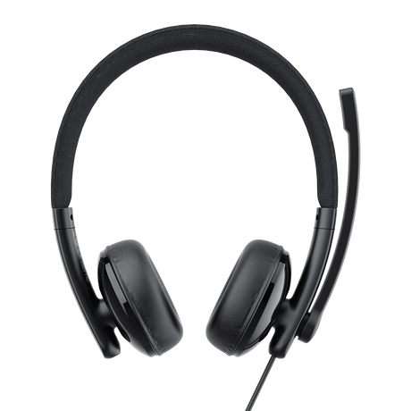 eMeet GeniusCall HS50 On-Ear Wired Headset with ENC Boom Mic Headsets - view 4