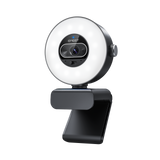 eMeet SmartCam S600L 4K Webcam with RGB Ring Light and Privacy Cover Webcams - main view