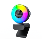 eMeet SmartCam S600L 4K Webcam with RGB Ring Light and Privacy Cover Webcams - view 2