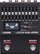 BOSS EQ-200 stereo equalizer effects pedal