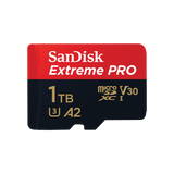 SanDisk - SanDisk Extreme PRO 1TB microSDXC UHS-I Memory Card - SDSQXCD-1T00-GN6MA