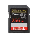 SanDisk - SanDisk Extreme PRO 256GB SDXC UHS-I Memory Card - SDSDXXD-256G-ANCIN