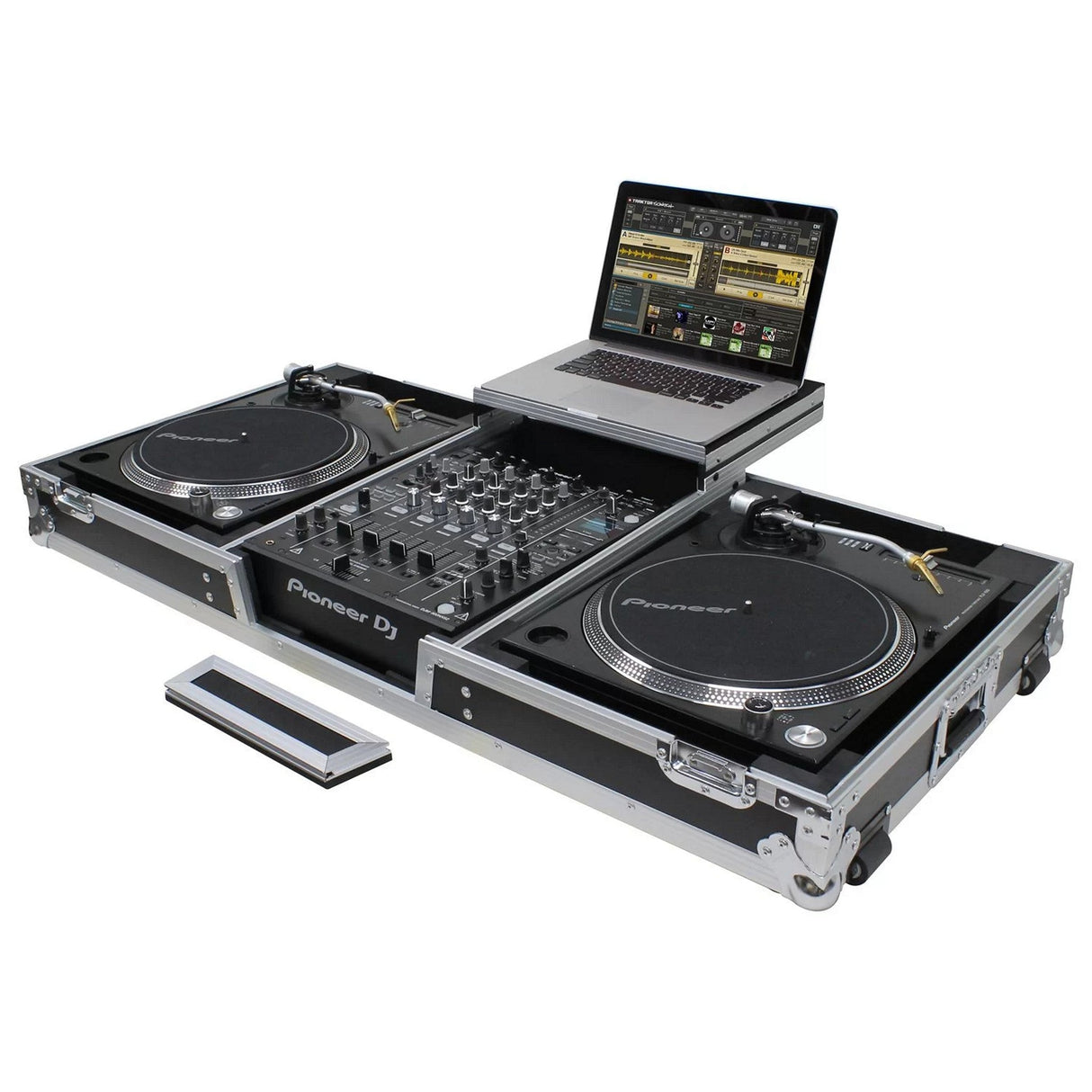 Odyssey Low Profile 12-Inch Format DJ Mixer and Flight Coffin Case