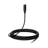 Shure TL48B/O TwinPlex Omnidirectional Subminiature Lavalier Microphone Black with Bare Wire and Accessories