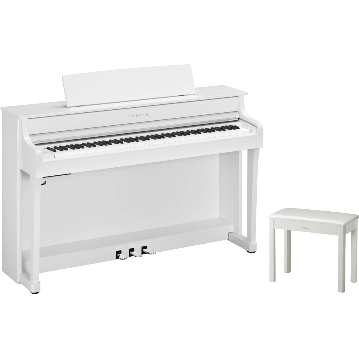 Yamaha CLP-845 Clavinova 88-Key Digital Piano Matte White