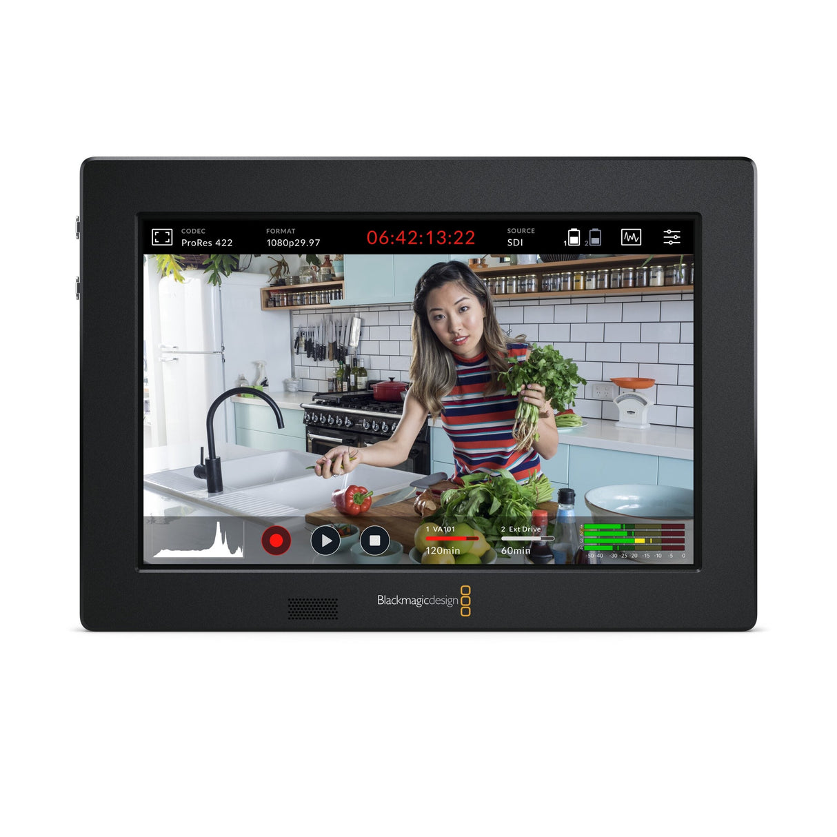 Blackmagic Design Video Assist 3G Monitor, 7 Inch