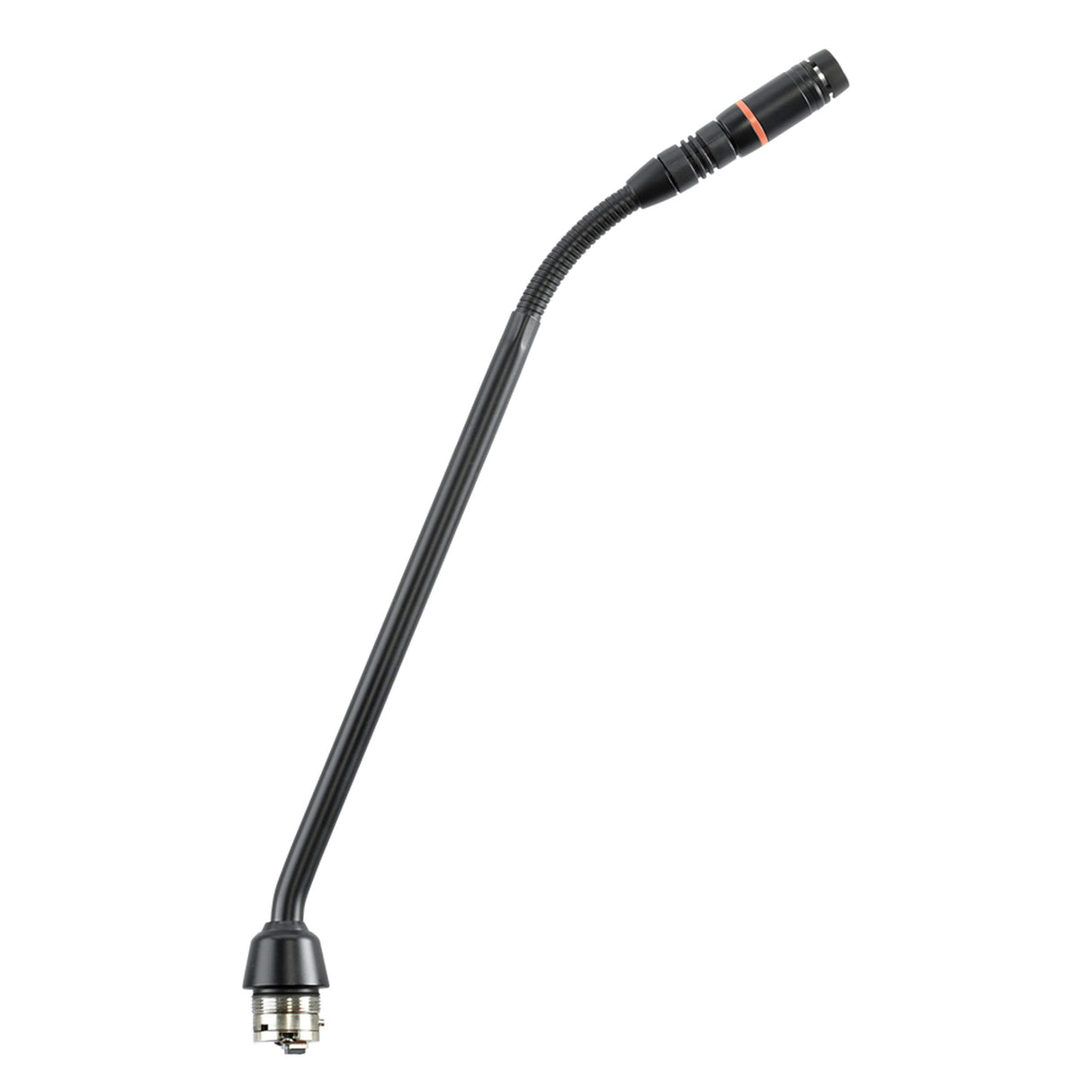 Shure MX410RLP/S 10-Inch Supercardioid Gooseneck Microphone with Light Ring, Without Preamplifier