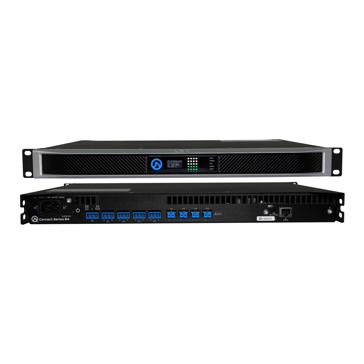 LEA Professional Connect 84 4-Channel 80W Power Amplifier