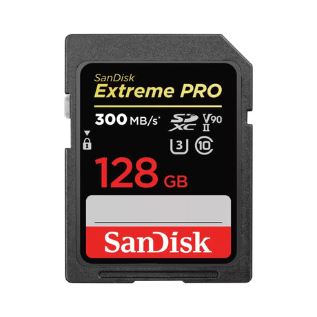 SanDisk - SanDisk Extreme PRO 128GB SDXC UHS-II - SDSDXDK-128G-GN4IN