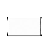 Screen Innovations 5TGFL80PW 80 Inch 5 Series Pure White 1.3 Gain Zero-G Projection Screen