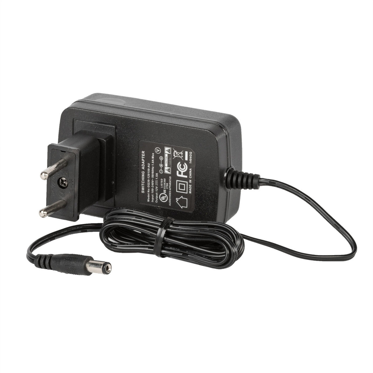 Ikan AC-12V-1.5A-TypeC 12 Volt 1.5 Amp AC/DC Adapter for Europe