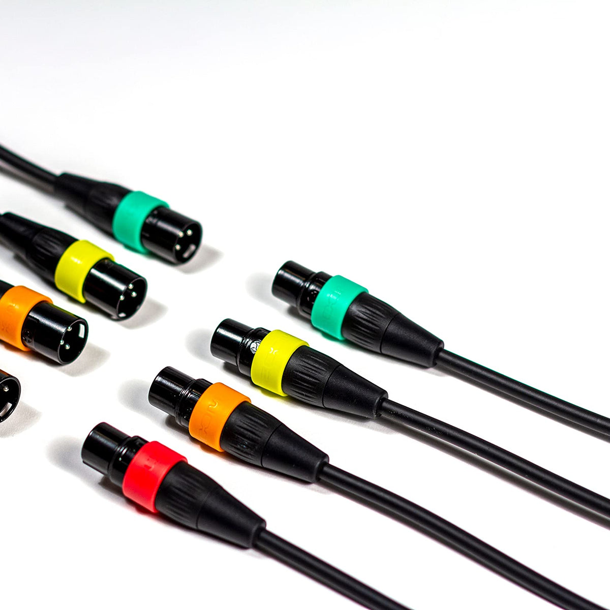 Zoom XLR-4c/CP Microphone Cables with Color ID Rings – AVLGEAR